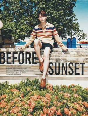 Onew for 'Cosmopolitan'
