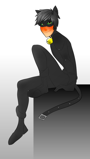  Tadashi as Chat Noir