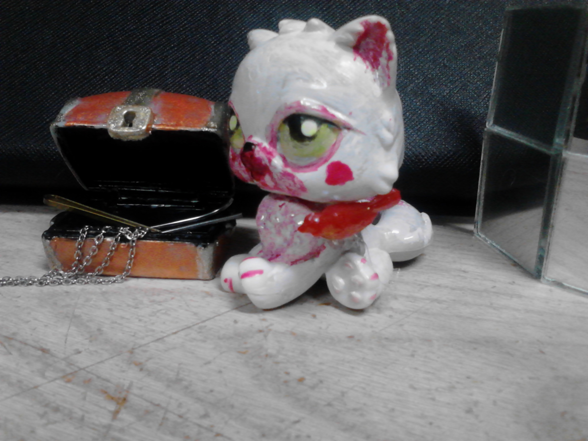 Toy Foxy Repaired Mangle Custom Lps Five Nights At Freddy S Fan