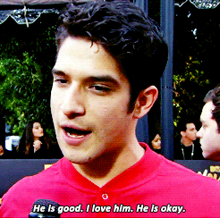  Tyler Posey about Dylan's condition