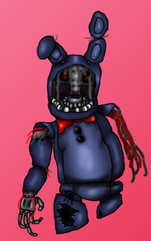 Withered Bonnie Five Nights At Freddy S Fan Art 39529349 Fanpop