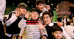  up10tion being adorable with kids ♡