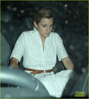  Emma Watson leaving the Chiltern Firehouse (June 9) in লন্ডন