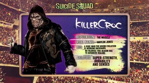  'Suicide Squad' - Meet 'The Team' ~ Killer Croc