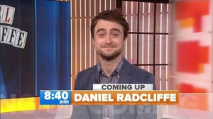  a foto was added: Ex: Daniel Radcliffe on Today mostrar (Fb.com/DanielJacobRadcliffeFanClub)