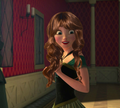 Walt Disney Fan Art - Princess Anna With Loose Hair - walt-disney-characters fan art