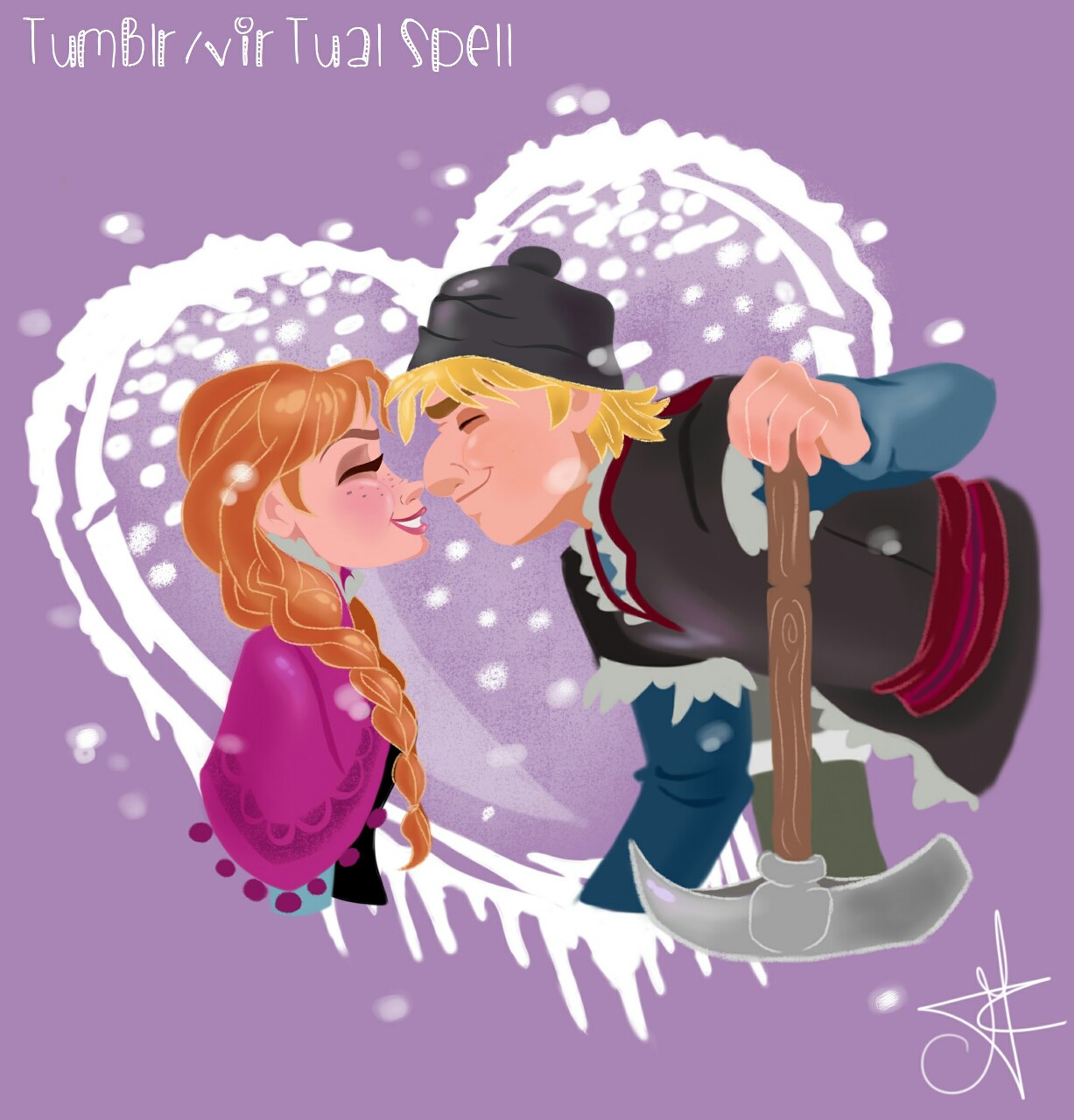 Fan Art of Anna and Kristoff for fans of Anna and Kristoff. 