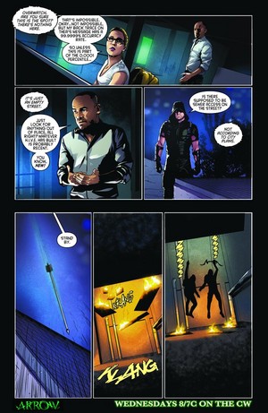 Arrow - Episode 4.22 - Lost in the Flood - Comic Preview