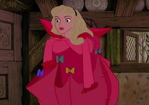  Aurora in Flora's dress