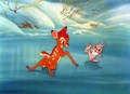 Bambi and Thumper on Ice - disney photo