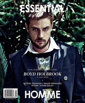 Boyd Holbrook - Essential Homme Cover - 2015