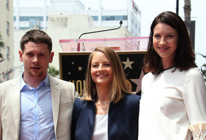  Caitriona Balfe and Jack O'Connel at Jodie Foster s Walk of Fame Ceremony