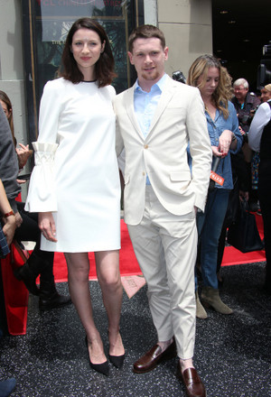  Caitriona Balfe and Jack O'Connell at Jodie Foster s Walk of Fame Ceremony