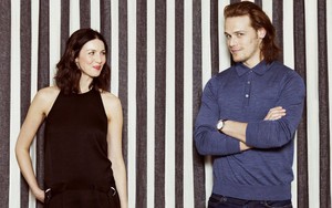  Caitriona Balfe and Sam Heughan Photoshoot for Departures Magazine