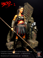 Calvin's Custom One Sixth Scale Custom " 300 1" Spartan Female Warrior - 300 photo