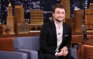  Daniel Radcliffe on Tonight with Jimmy Fallon (Fb.com/DanielJacobRadcliffeFanClub)