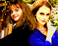 Emma Watson and Hermione Granger - emma-watson fan art