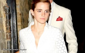 Emma Watson leaving the Chiltern Firehouse (June 9) in London