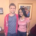 Exclusive: Daniel Radcliffe with a fan yesterday (Fb.com/DanieljacobRadcliffeFanClub) - daniel-radcliffe photo