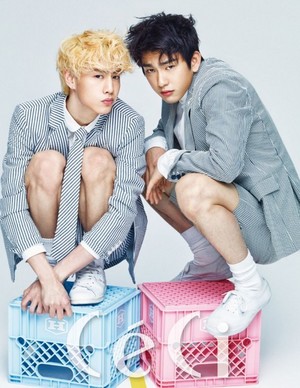  GOT7's Mark and Junior for 'CeCi'
