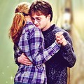 Hermione and Harry  - hermione-granger fan art