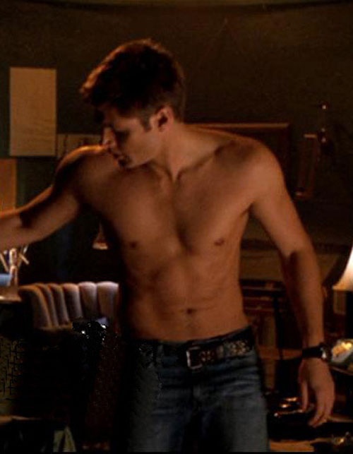 Hottest Actors Photo: Jensen Ackles shirtless Dean Winchester.