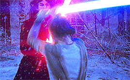  Kylo Ren and Rey - Fight