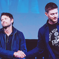 Misha and Jensen - jensen-ackles-and-misha-collins photo