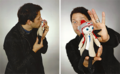 Misha with a Cas doll - hottest-actors photo