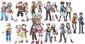 Player Characters in a Group - pokemon photo
