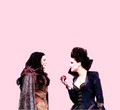 Regina and Snow - once-upon-a-time fan art
