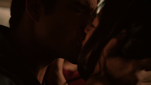 Scott and Kira kiss