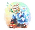 Sun and Moon Starters - pokemon photo