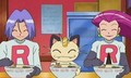 Team Rocket having some food - pokemon photo