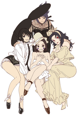  Anko, Shizune, Rin, and Kurenai // नारूटो
