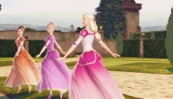 baebie in the 12 dancing princesses