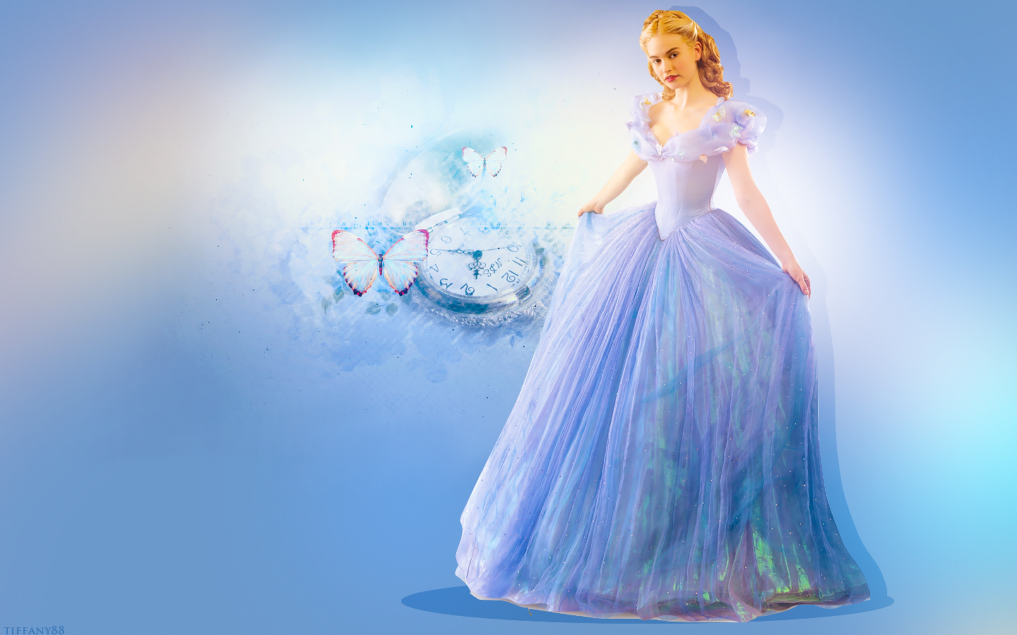 Cinderella - 2015 - Childhood Animated Movie Heroines Wallpaper (39791305)  - Fanpop