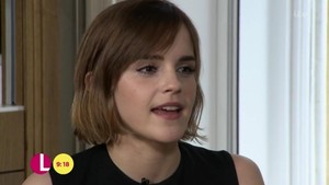  Emma Watson on Lorraine onyesha