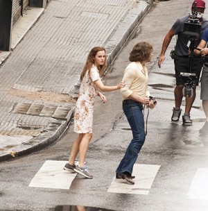  Emma on the Sets of Colonia