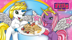  Filly Stars pancake, dracco toys - my filly world - friendship, magic, fun