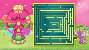  Filly stars Maze Game, dracco toys - my filly world - friendship, magic, fun