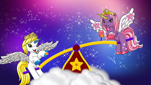  Filly stars see saw, dracco toys - my filly world - friendship, magic, fun