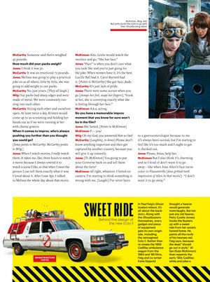 Ghostbusters Feature in Entertainment Weekly, June 2016 [4]