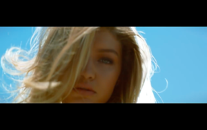  Gigi in Calvin Harris' How Deep Is Your Cinta Muzik Video