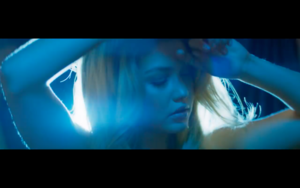 Gigi in Calvin Harris' How Deep Is Your Love Music Video