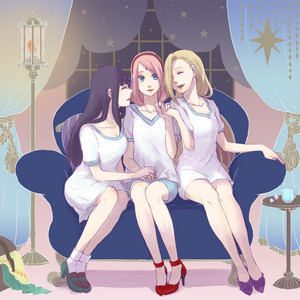  Hinata, Sakura and Ino // Наруто