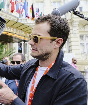  Jamie Dornan arriving in Karlovy Vary for KVIFF on July,