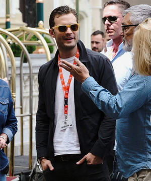  Jamie Dornan arriving in Karlovy Vary for KVIFF on July,