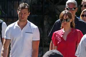 Jamie and Dakota filming honeymoon scenes for Fifty Shades Freed