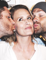 Jared, Jensen and Samantha - supernatural photo